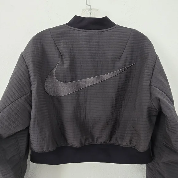 Nike Maria Sharapova XLA Cortez Bomber Jacket Gray Small - Picture 8 of 9